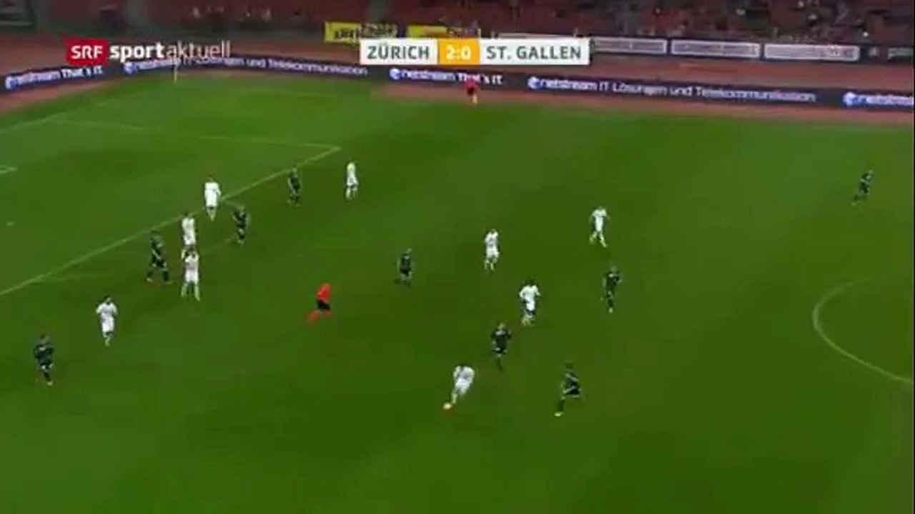 FC Zürich 3:0 St. Gallen Goal Runde 26 2015/16