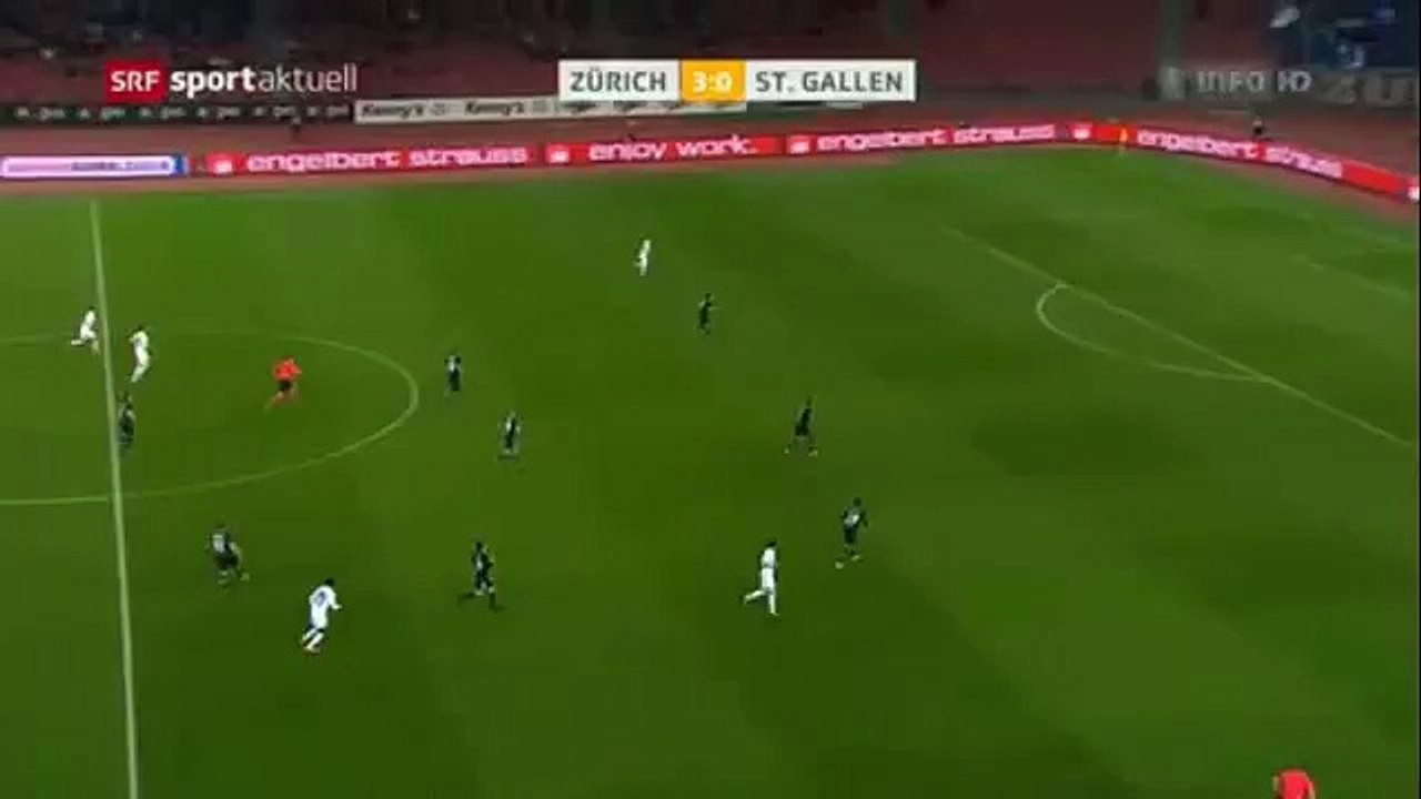 FC Zürich 4:0 St. Gallen Goal Runde 26 2015/16