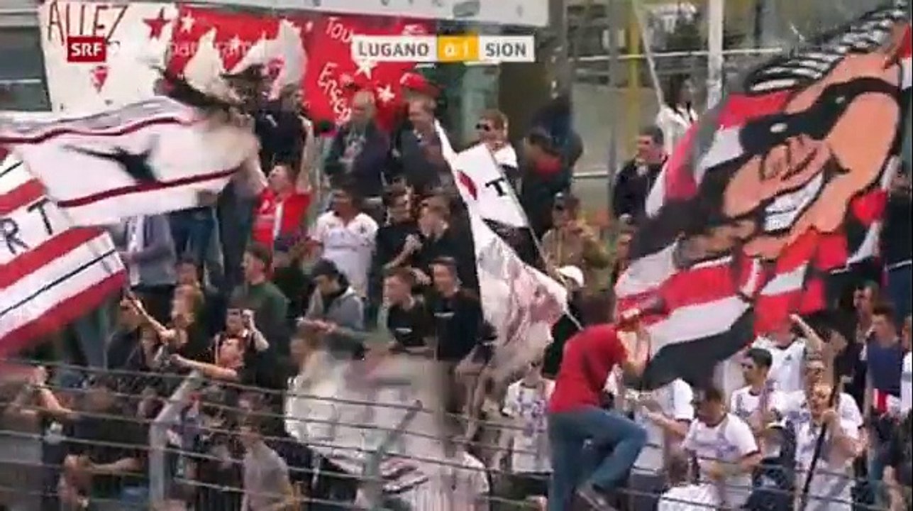 FC Lugano 0:6 FC Sion Runde 26 2015/16