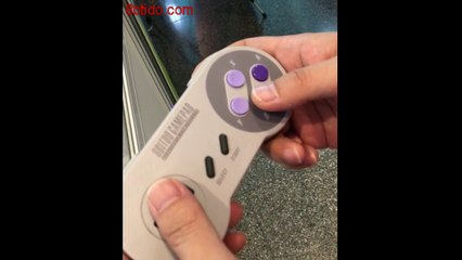 Con este mando retro volverás a jugar como en la SNES
