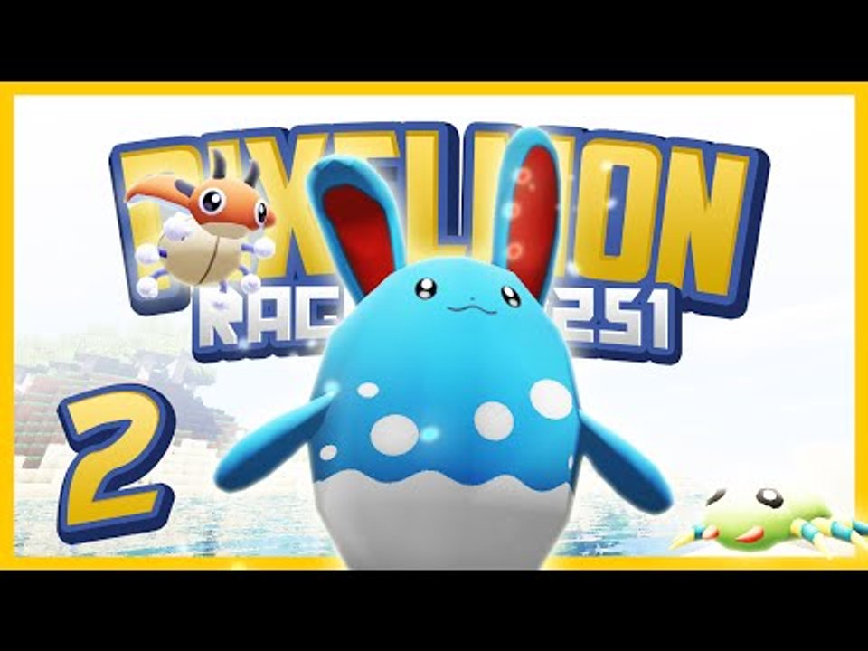 Minecraft Pixelmon - Race to 251 "BEACH TIME!!" Ep.2 (Pokemon in Minecraft)