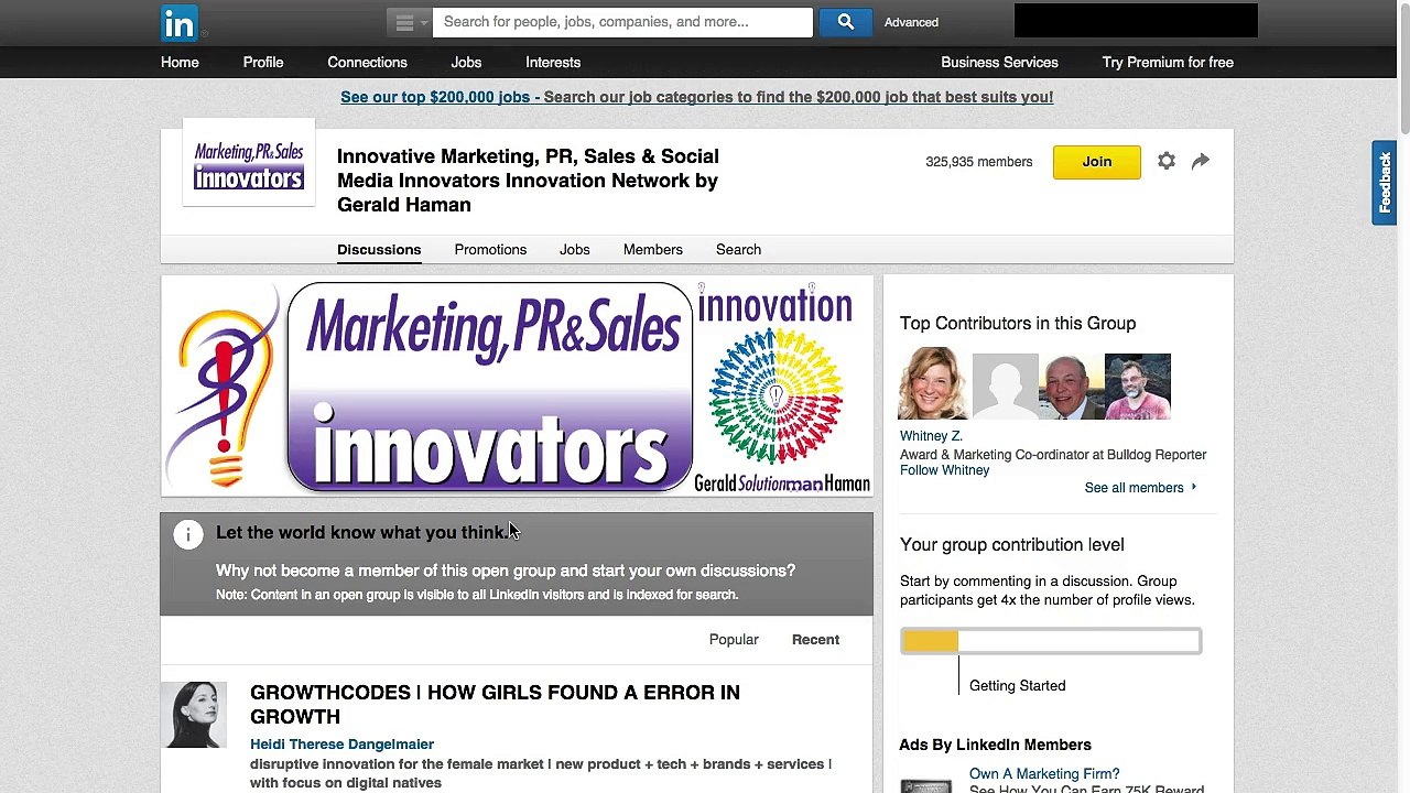 Marketinh 101 - How To Get Started With LinkedIn Groups