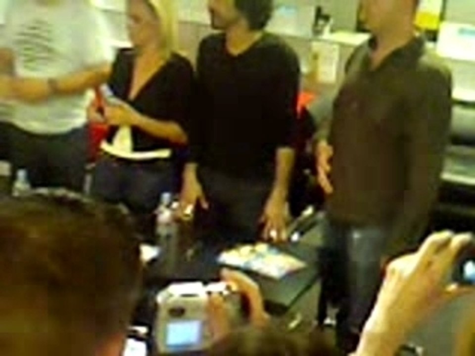 Cauet à FNAC de Lille