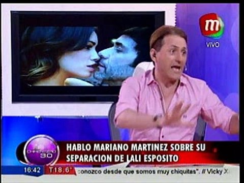 Mariano Martinez habló de su separación con Lali Espósito