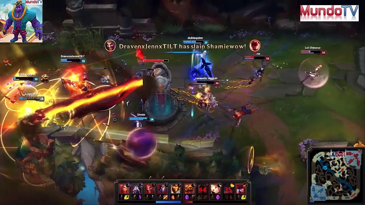 LOL-League of Legends Top 5 Plays Week 1