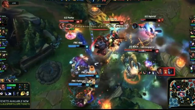 LOL-League Of Legends .Top 5 plays Week 6