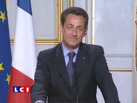Sarko avant le G8 avec Poutine