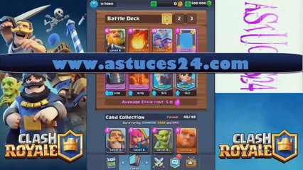Clash Royale Gemmes Gratuites illimitès Triche Astuces