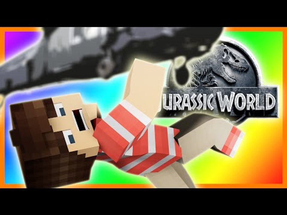 Minecraft Jurassic World! "FLYING FAIL!!" Ep.4 (Minecraft Dinosaurs)