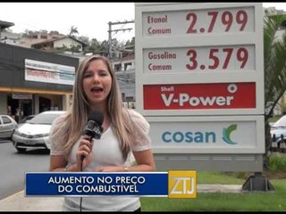 02-02-2015 - AUMENTO DE COMBUSTÍVEL - ZOOM TV JORNAL