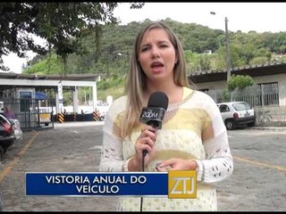 03-02-2015 - VISTORIA ANUAL VEICULAR - ZOOM TV JORNAL