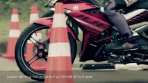 Yamaha Vixion vs Jupiter MX King 150 vs Satria FU vs Honda CB150R