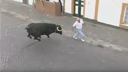 Ozzy Man Lets Loose On Idiots Running From Bulls