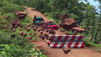 BeamNG.Drive Rock Slides #2