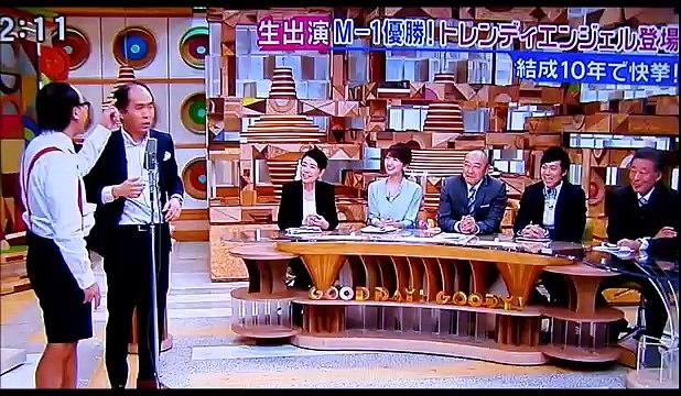 トレンディエンジェルがM1優勝ネタを披露！