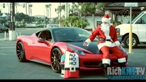 RICH Santa Claus Gives Presents to Kids! Ferrari Santa Claus Amazing People