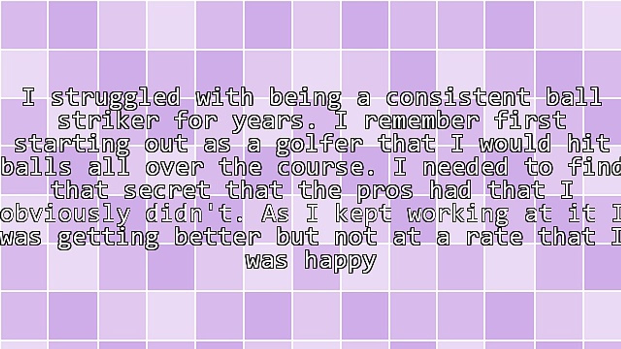 Why Is a Power Fade So Important to Winning Championship Golf?