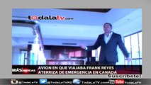 AVIÓN EN QUE VIAJABA FRANK REYES ATERRIZÓ DE EMERGENCIA. MIRA PORQUE - NCDN - VIDEO