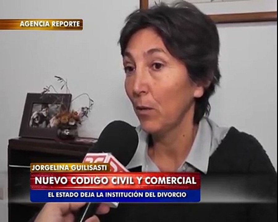 JORGELINA GUILISASTI ESPECIALISTA FAMILIA  EL ESTADO DEJA LA INSTITUCIÓN DEL DIVORCIO