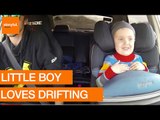 Little Boy Loves Drifting