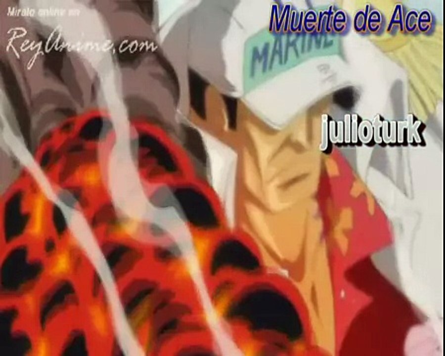 La muerte de Portgas D. Ace- ACE'S DEATH (puño de fuego) amv one piece( fin del tiempo-Amen)