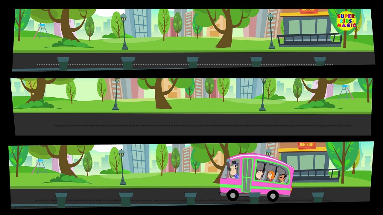 Wheels On The Bus | Nursery Rhymes | kids songs