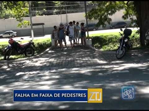 19-01-2015 - ESTAMOS DE OLHO: FAIXA DE PEDESTRES - ZOOM TV JORNAL