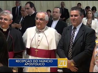 26-01-2015 - RECEPÇÃO NUNCIO APOSTÓLICO - ZOOM TV JORNAL