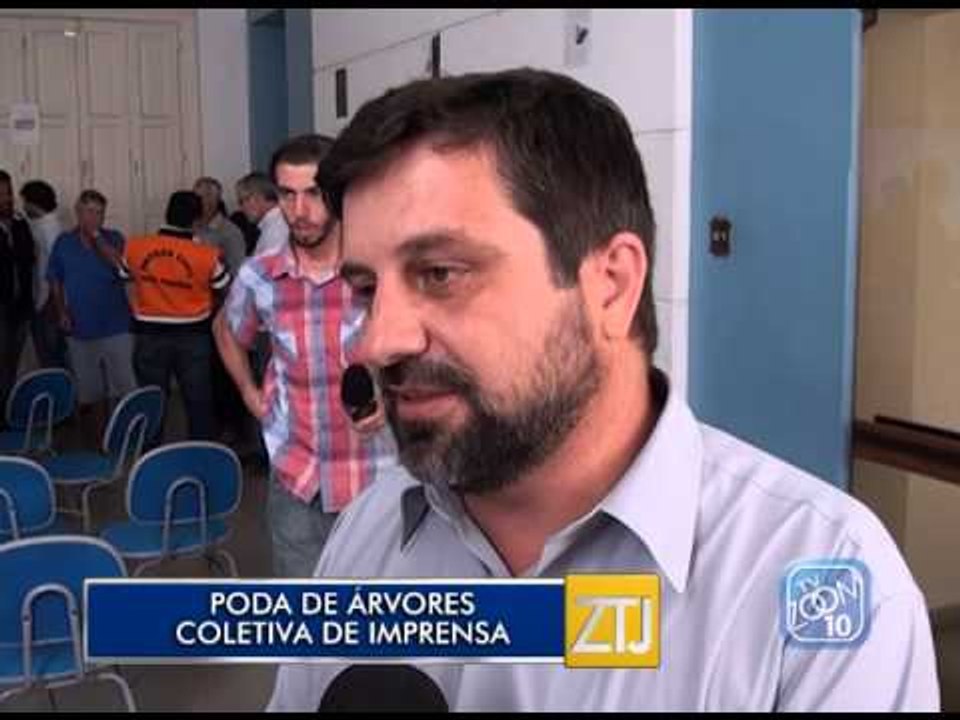 28-01-2015 - COLETIVA PODA DE ÁRVORES - ZOOM TV...