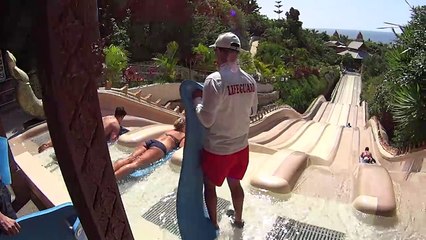 The Racing Water Slide at Siam Park