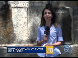 17-12-2014 - FONTE DO SUSPIRO SERÁ REINAUGURADA - ZOOM TV JORNAL