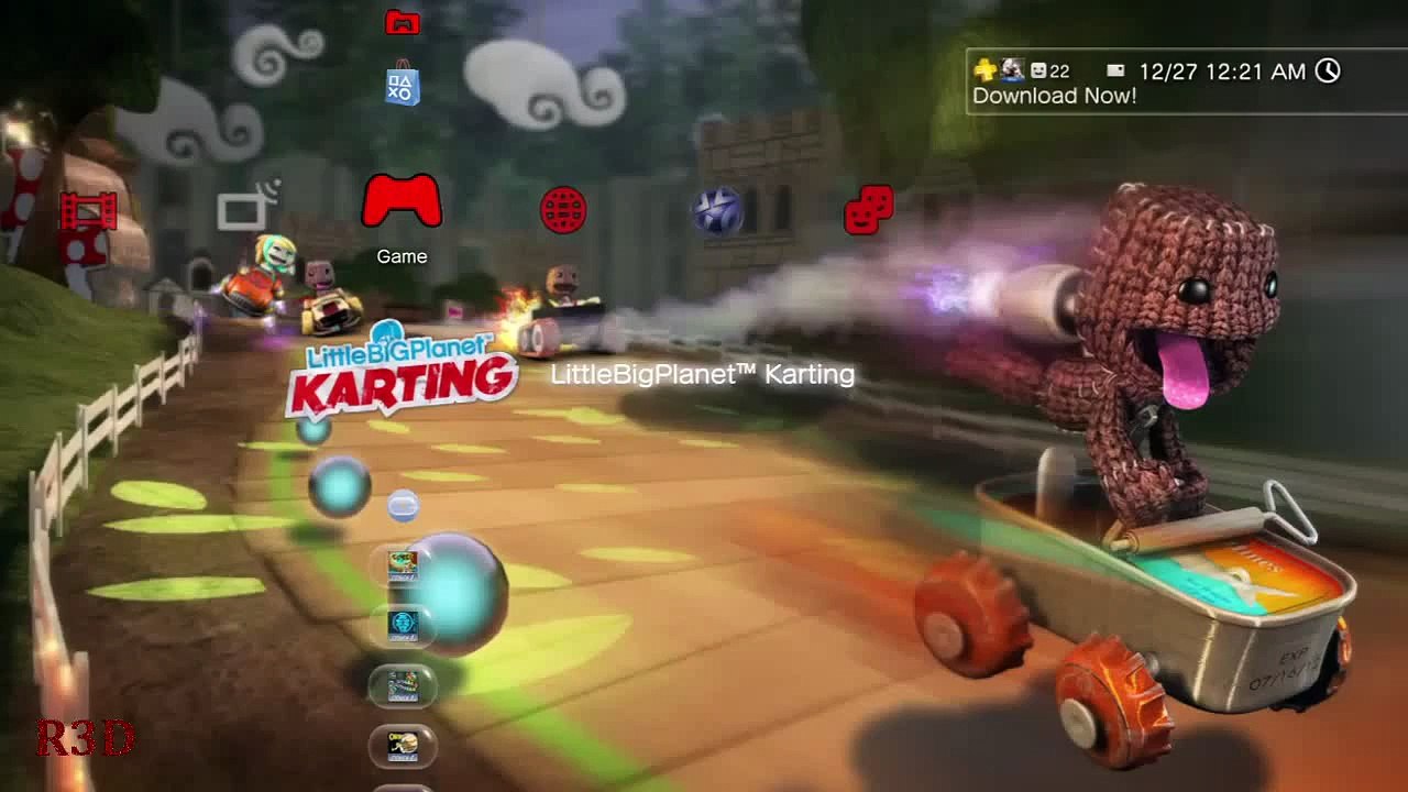 LittleBigPlanet Karting Walkthrough - "Karting Lessons" {HD}