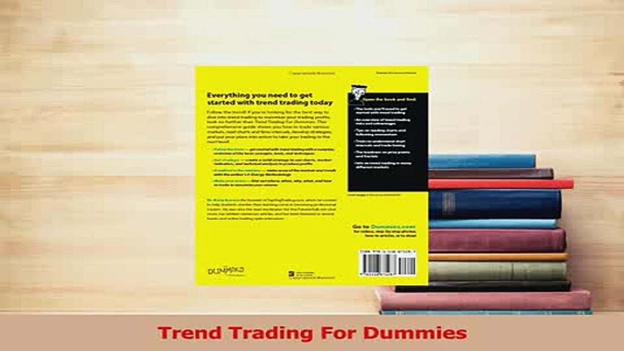 Read  Trend Trading For Dummies Ebook Free