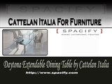 Daytona Extendable Dining Table by Cattelan Italia, Daytona Extendable Dining Table