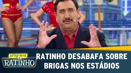 Ratinho fala sobre brigas nos estádios de futebol