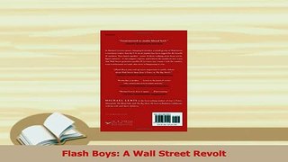 Read  Flash Boys A Wall Street Revolt Ebook Free