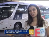 13-01-2015 - TARIFAS DE ÔNIBUS E VANS INTERMUNICIPAIS - ZOOM TV JORNAL