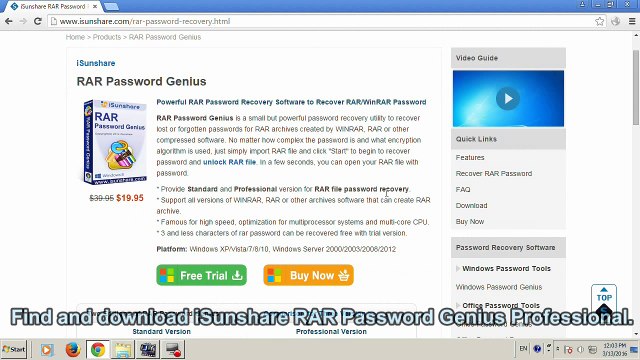 How to Bypass Encrypted RAR/WinRAR File Password on Windows 10 Laptop