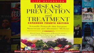 Read  Disease Prevention and Treatment 4th Edition  Full EBook