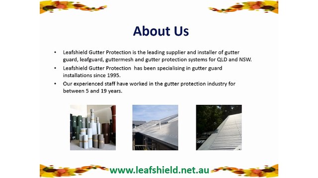 Leaf Gutter Guard Protection Service in Sydney