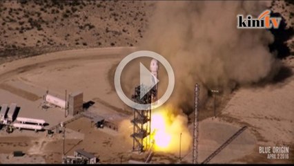 Roket Blue Origin berjaya dilancarkan buat kali ketiga