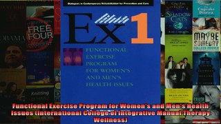Read  Functional Exercise Program for Womens and Mens Health Issues International College of  Full EBook