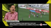 Rivellino, sobre Robinho no Atlético-MG: 