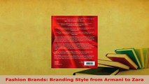 Download  Fashion Brands Branding Style from Armani to Zara PDF Online