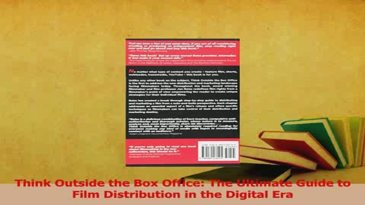 Read  Think Outside the Box Office The Ultimate Guide to Film Distribution in the Digital Era Ebook Free