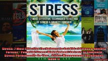 Read  Stress 7 Most Effective Techniques to Get Rid of Stress  Anxiety Forever  Powerful  Full EBook