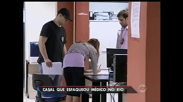Casal tenta matar médico a facadas no Rio