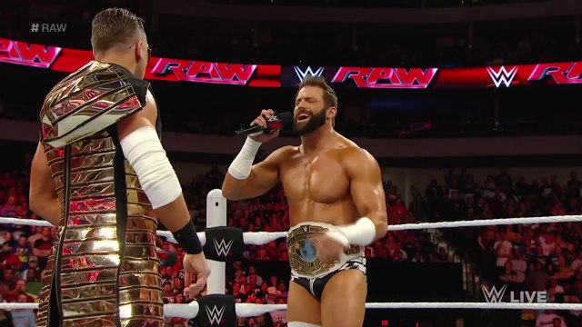 The Miz ruins new Intercontinental Champion Zack Ryder's Raw celebration- Raw, April 4, 2016