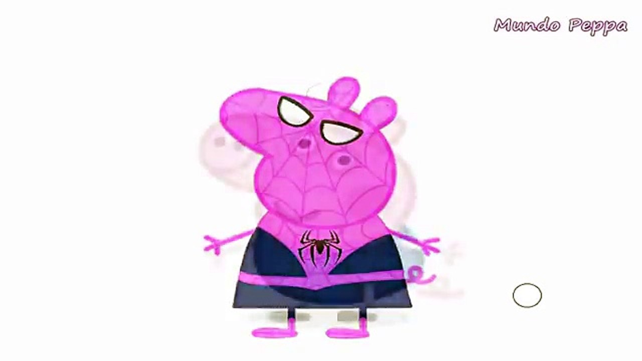 Peppa Pig em Português Brasil Família Peppa Pig Homem Aranha Spiderman