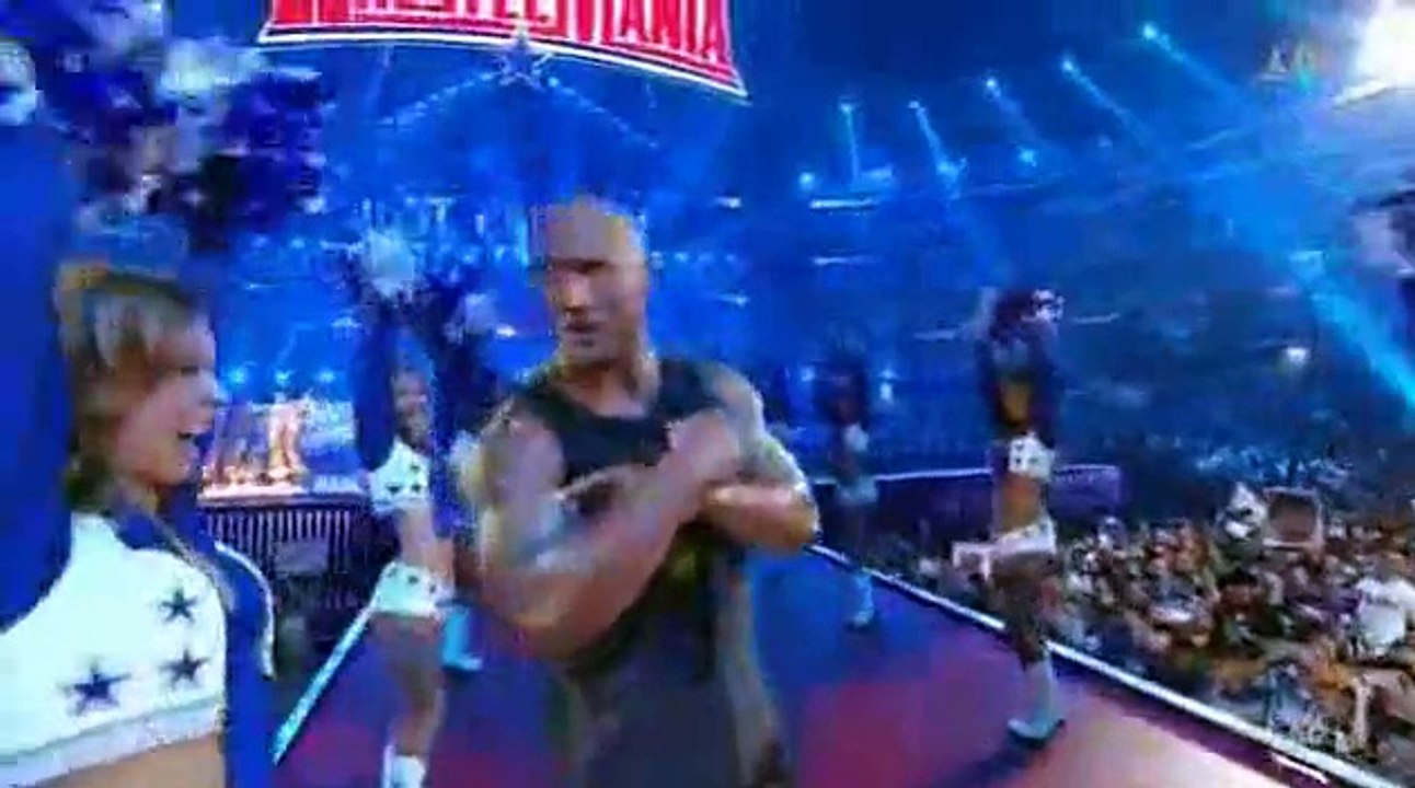 The Rock Segment - Wrestlemania 32